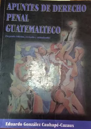 Carátula de Apuntes de Derecho Penal Guatemalteco I