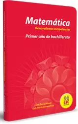 Carátula de Matemática primer año de bachillerato