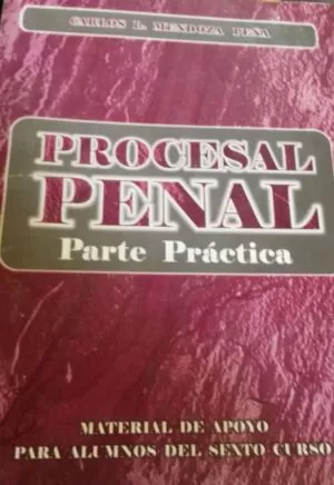 Carátula de Procesal Penal - Parte Practica - Material de Apoyo