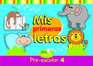 Carátula de Mis Primeras Letras Pre-Escolar. 4