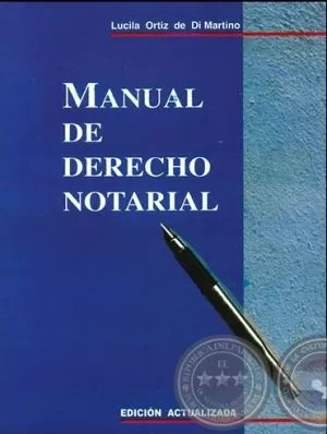 Carátula de Manual de Derecho Notarial