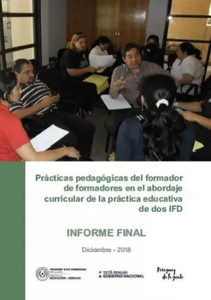 Carátula de Prácticas pedagógicas del formador de formadores en el abordaje curricular de la práctica educativa de dos IFD
