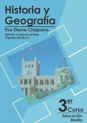 Carátula de Historia y Geografía 3do curso