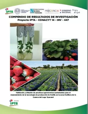 Carátula de Compendio de resultados de investigación: Proyecto IPTA CONACIT 14 - Inv.- 447: