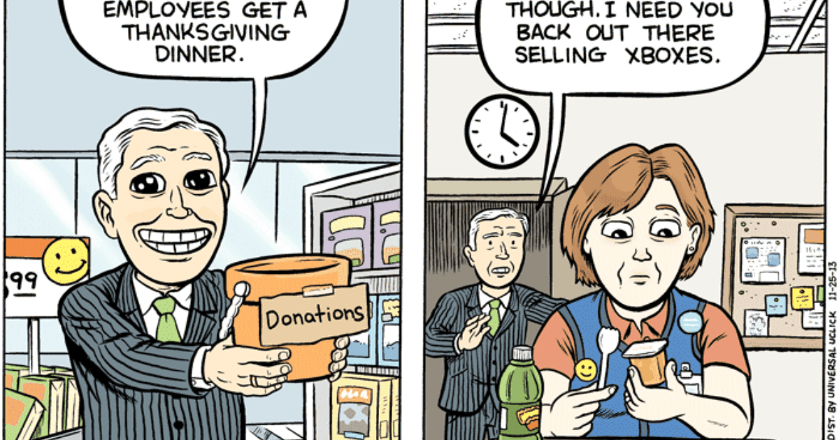 A Very WalMart Thanksgiving In These Times