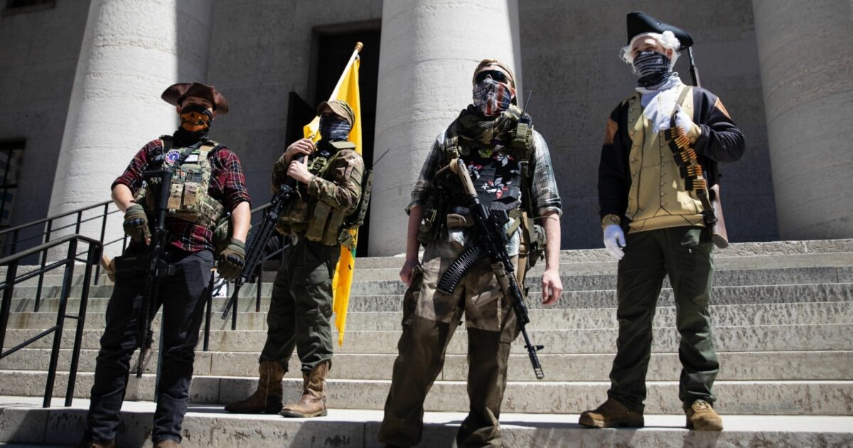 The President Is Goading Anti-Lockdown Militias to Violence - In