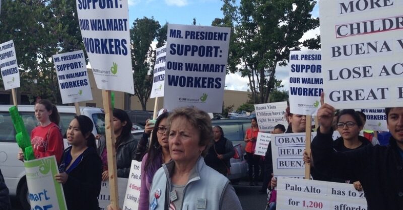 Obama S Choice Of Walmart Draws Angry Protests In These Times