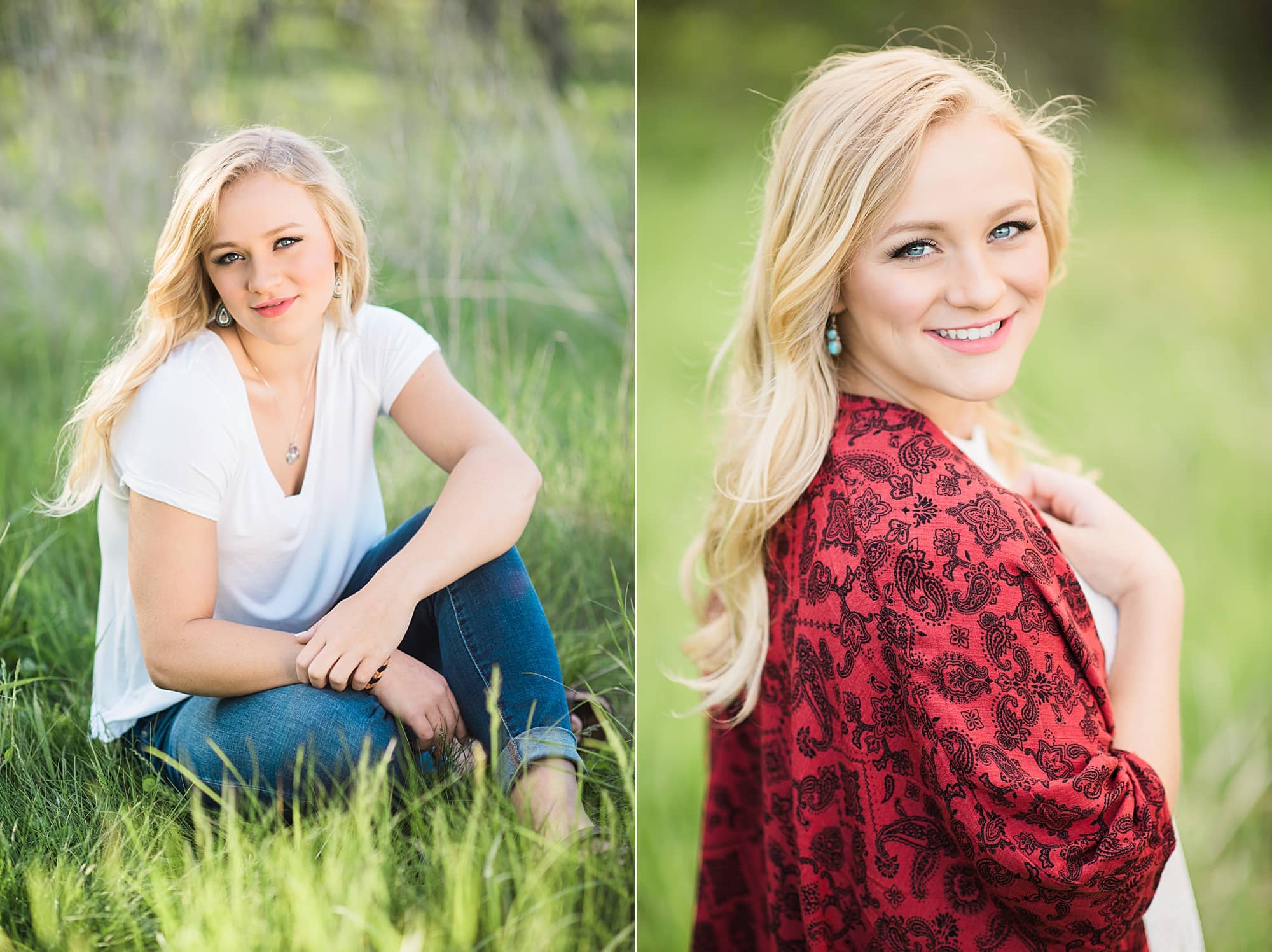 relaxed natural senior portraits