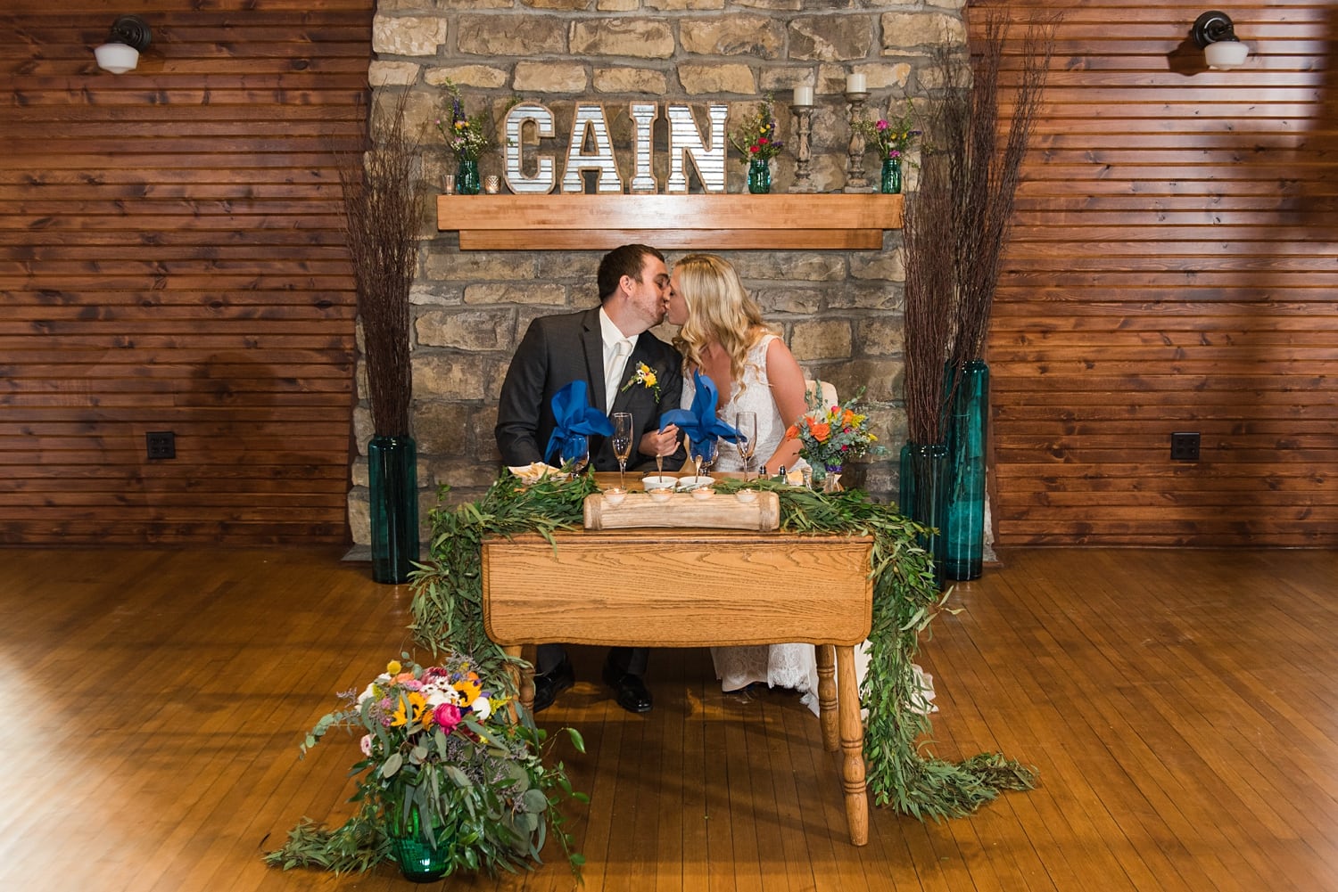 story county community building 4H wedding Nevada Iowa barn