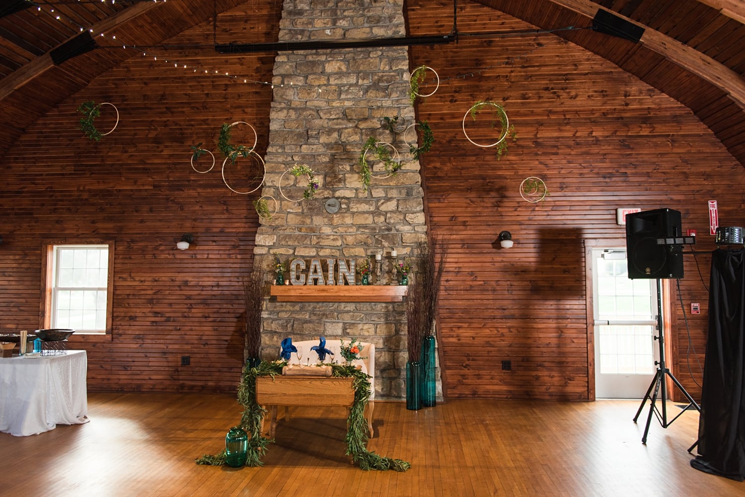 story county community building 4H wedding Nevada Iowa barn ames