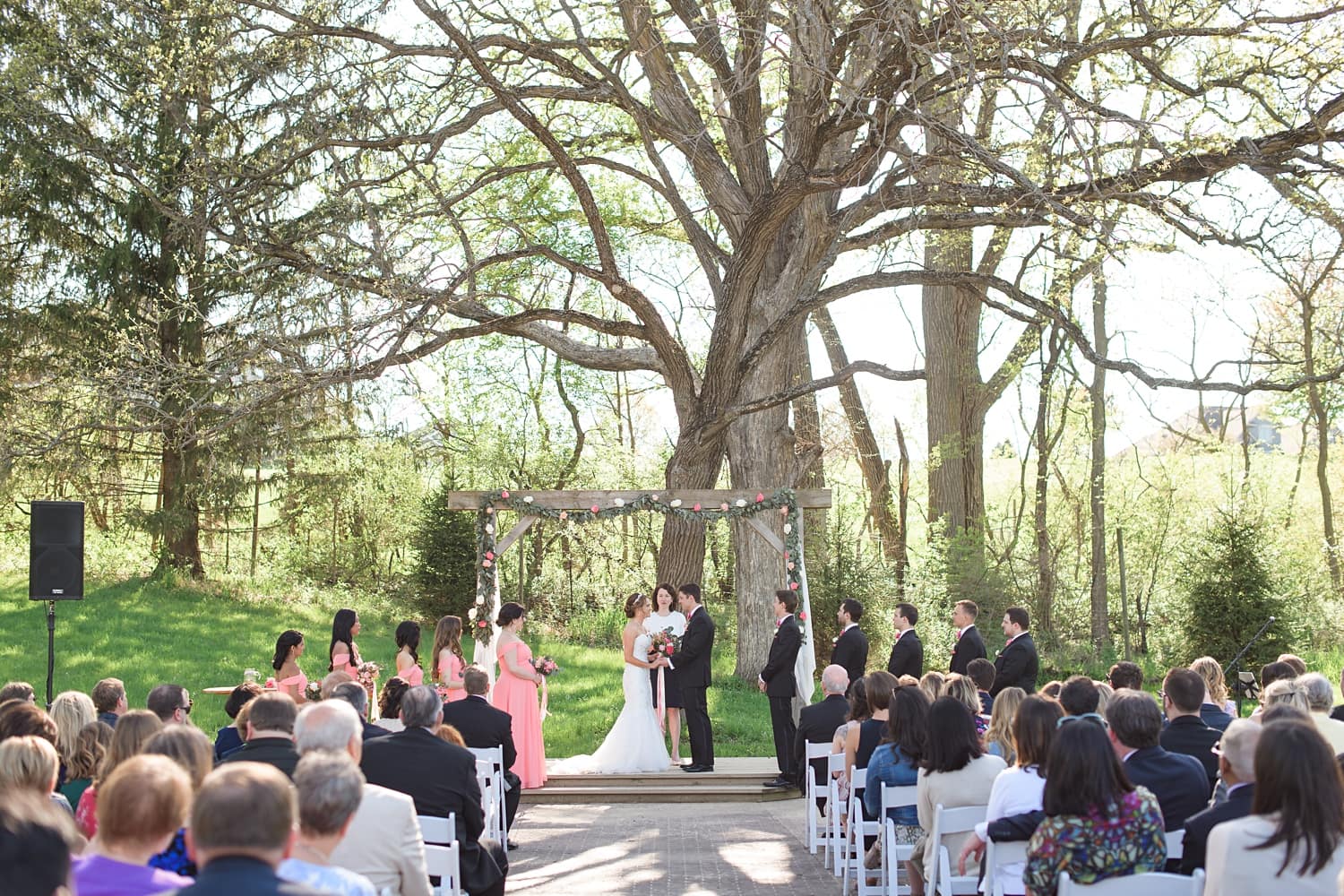 Rapid Creek Cidery wedding ceremony