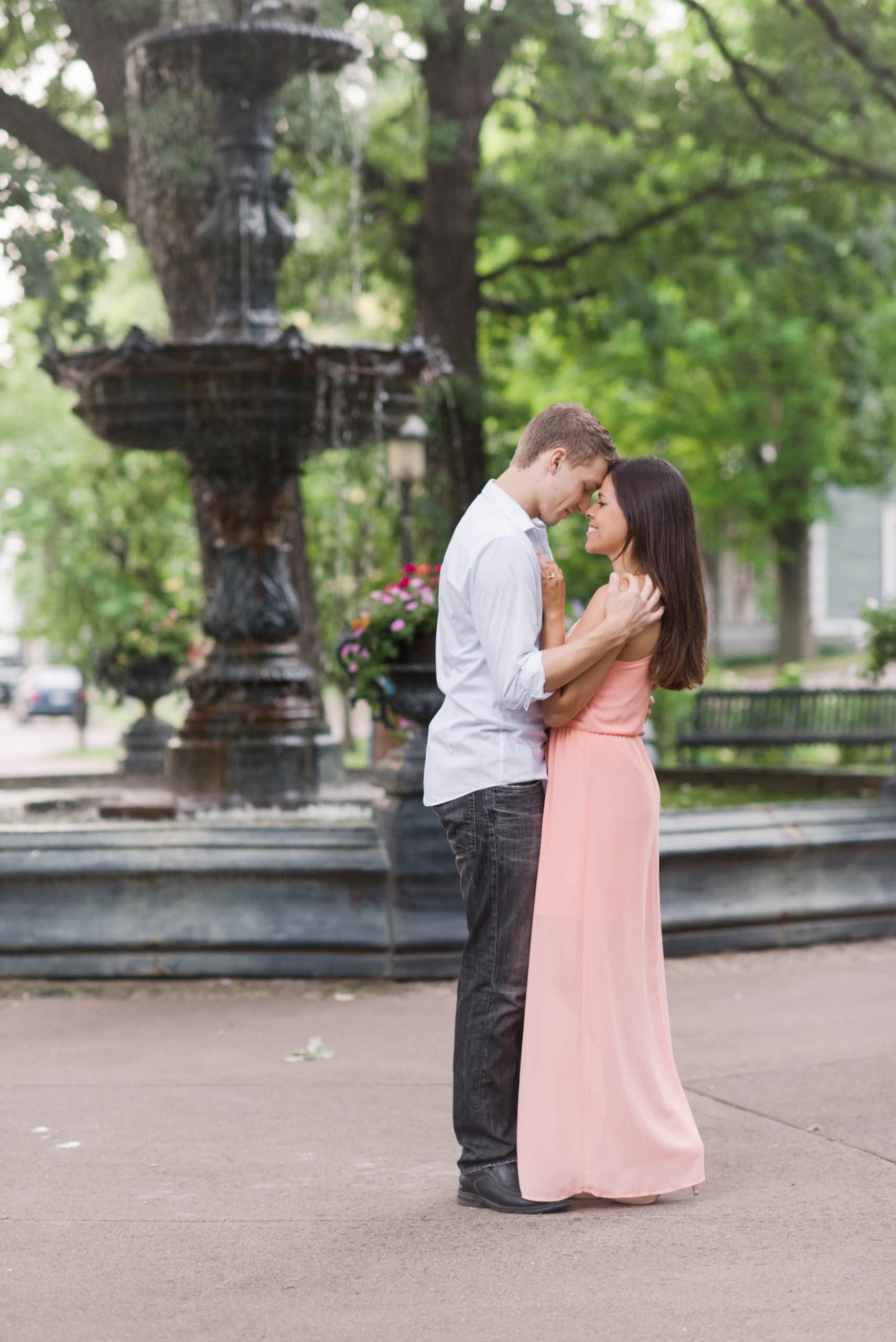 St Paul MN engagement photos