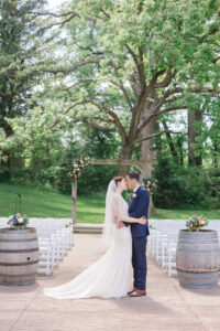 Wilson's Cidery wedding ceremony