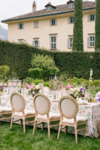 ale como villa balbiano wedding reception