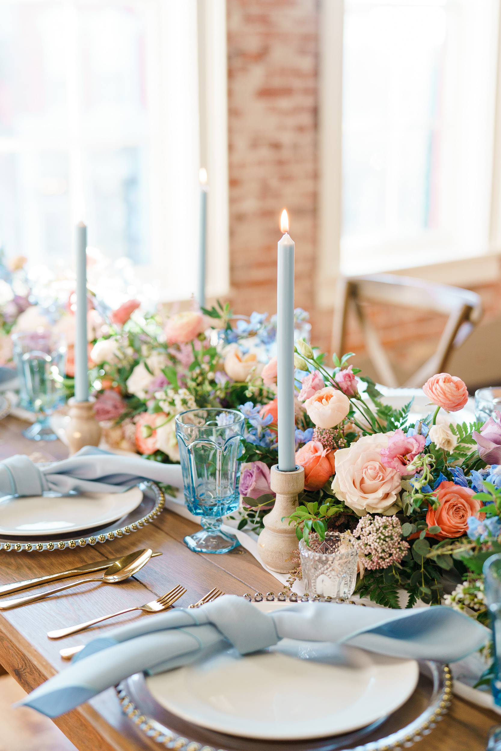 Tamory Hall pastel wedding