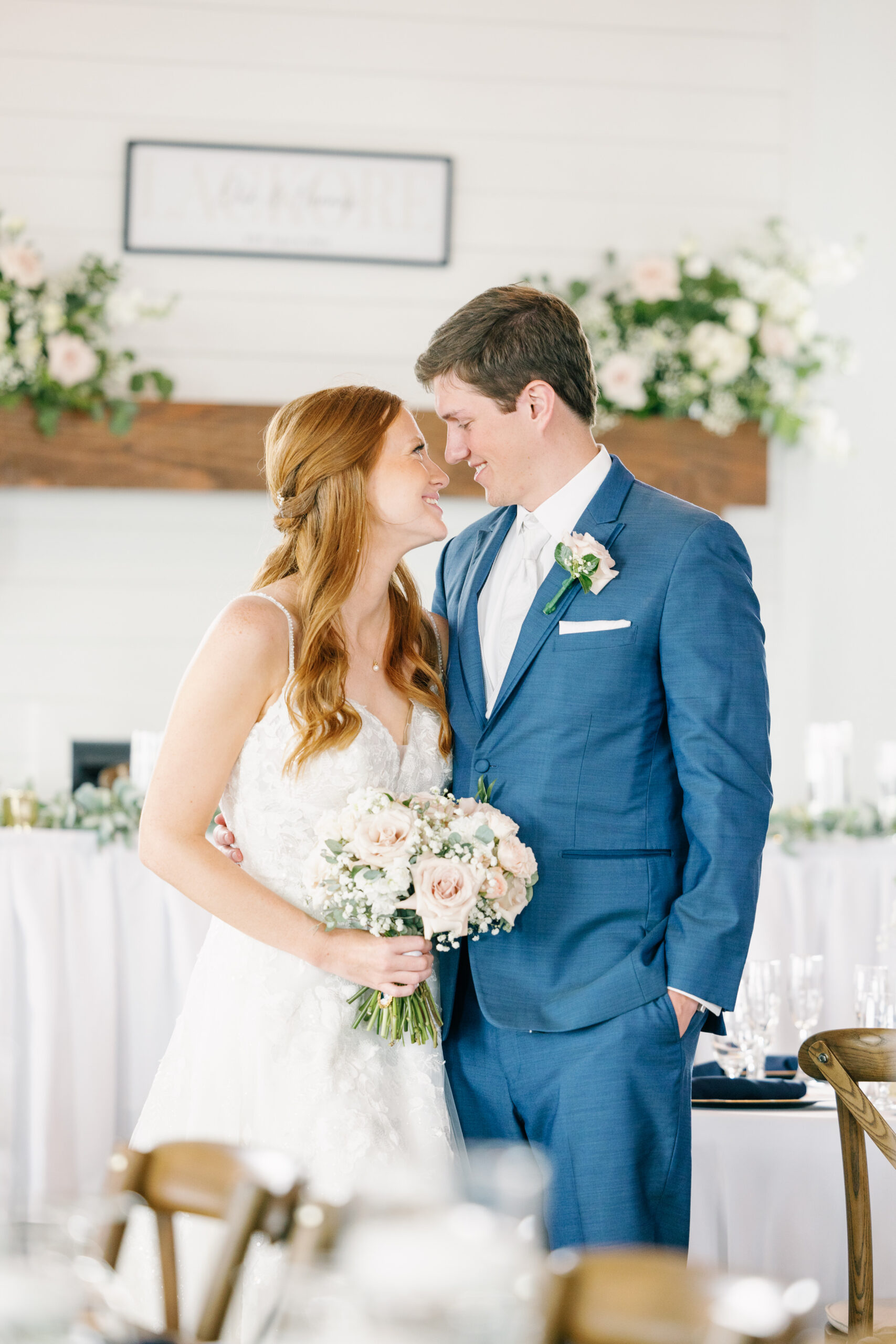 summer wedding at 1868 Farmhouse in Boone
