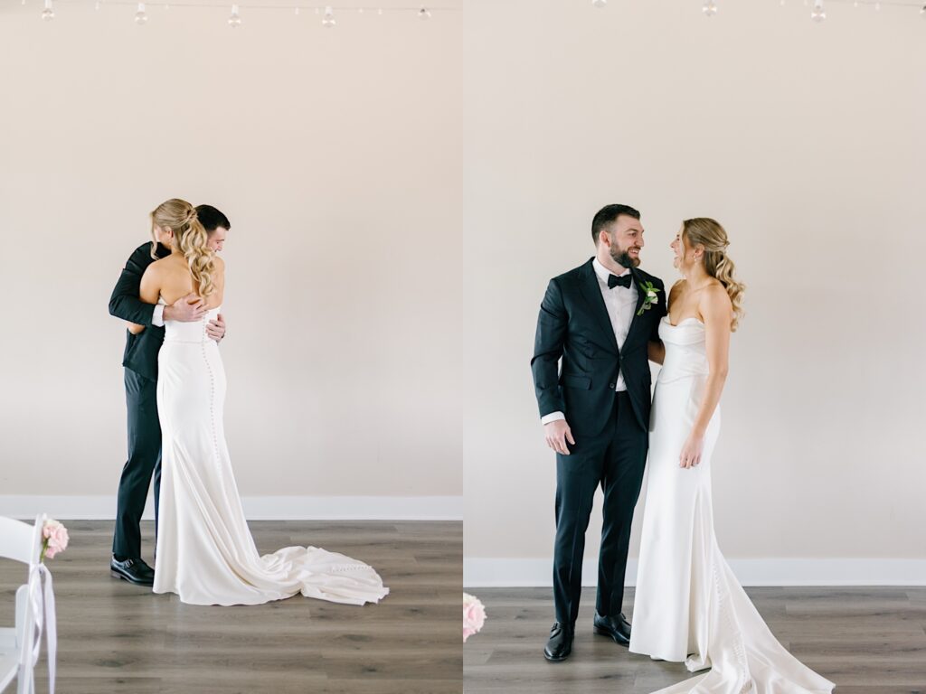 Toast wedding photos in Des Moines