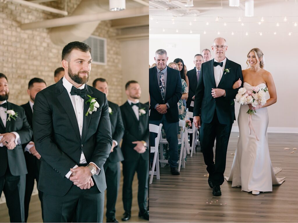 Toast wedding ceremony in Ankeny