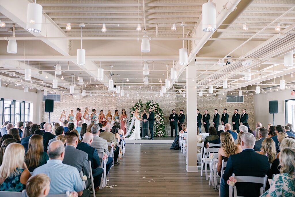 Toast wedding ceremony in Ankeny