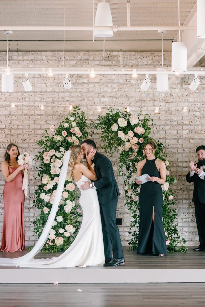 Toast wedding ceremony in Ankeny