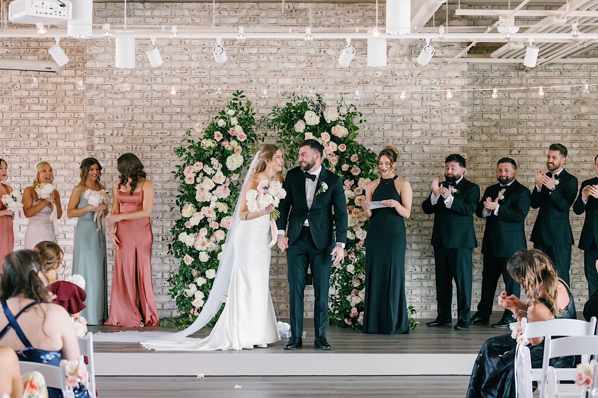 Toast wedding ceremony in Ankeny