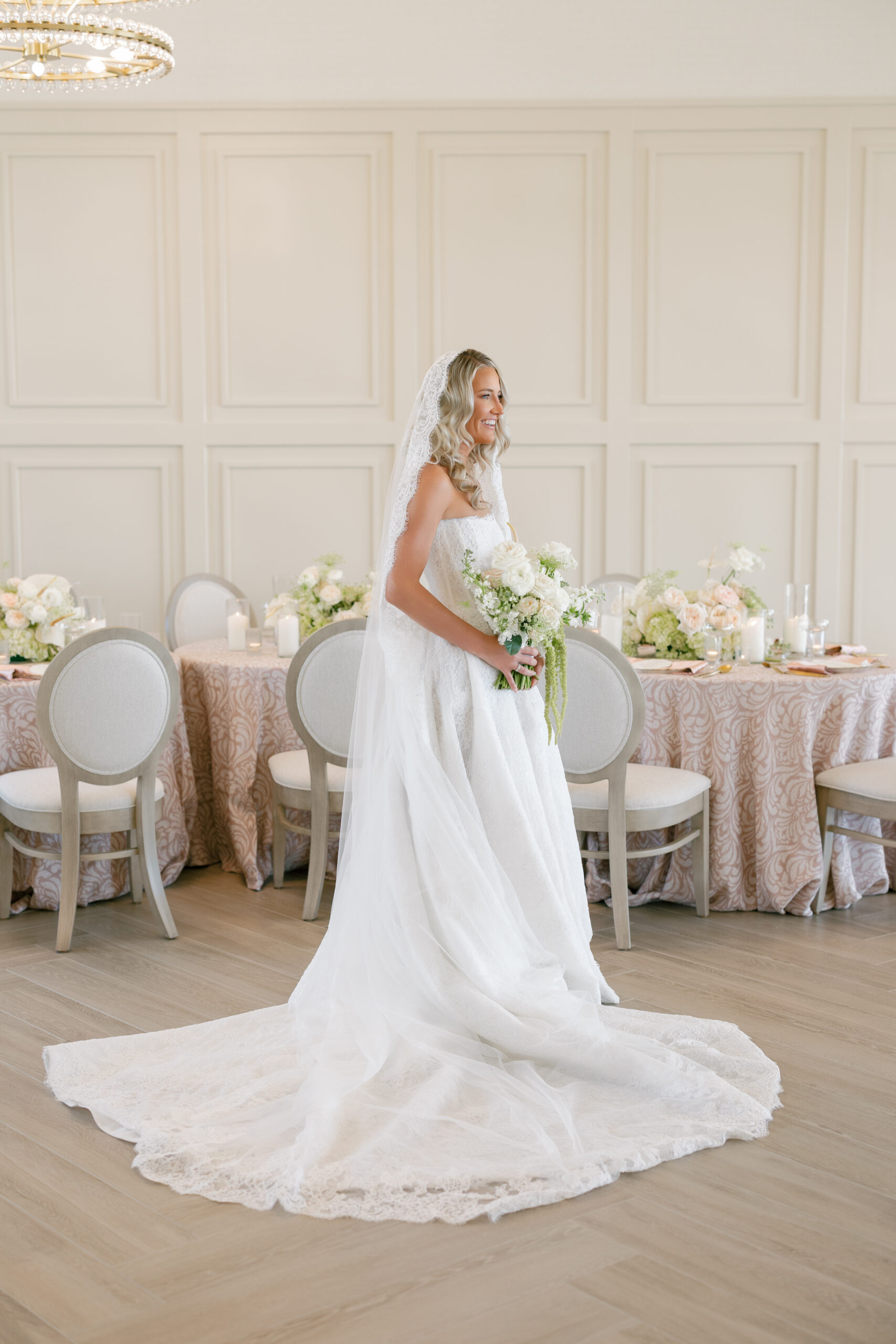 talons of Tuscany clubhouse wedding in Ankeny Iowa