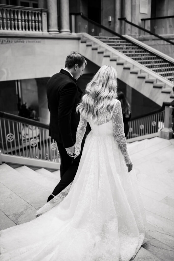 Chicago museum of art wedding photos