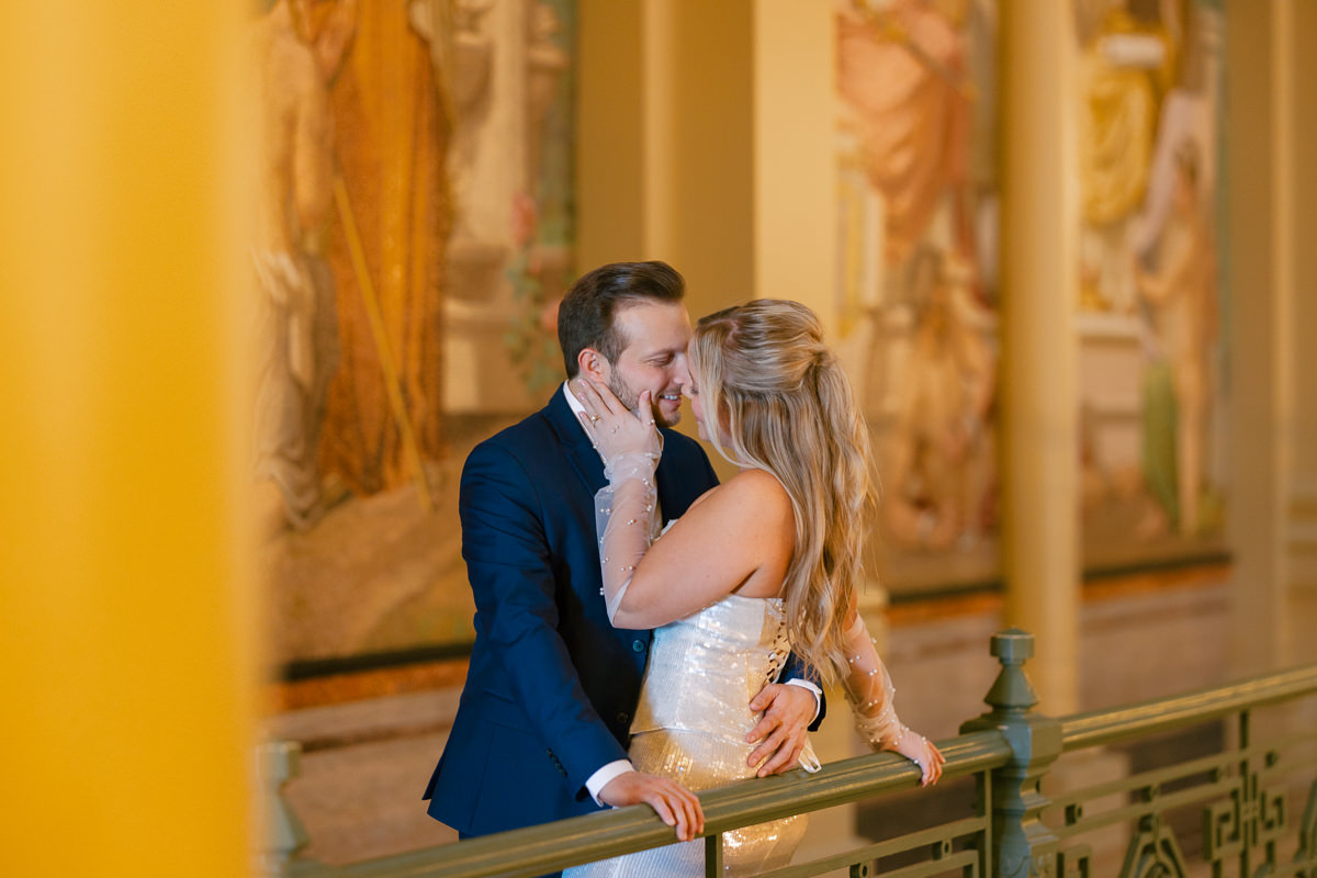 Des Moines Capitol wedding photos