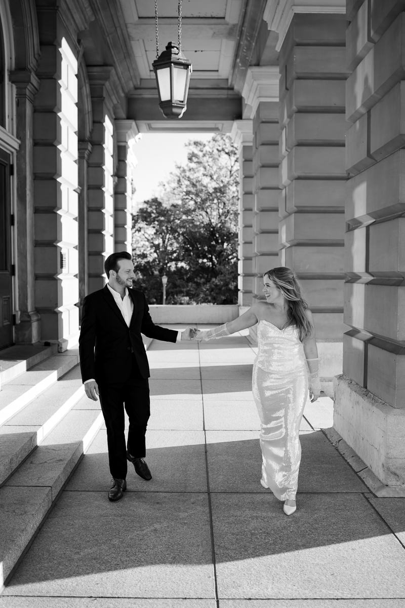 Editorial wedding photos in Des Moines