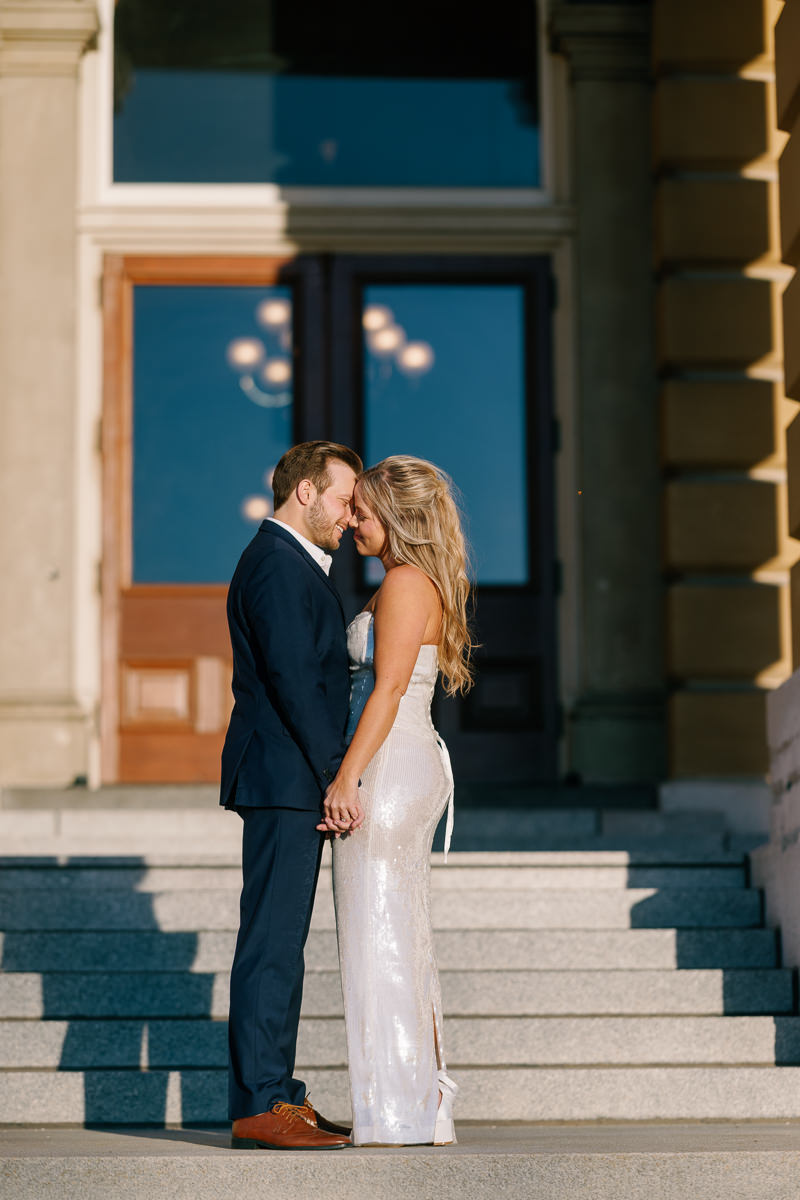 Des Moines capitol wedding photos