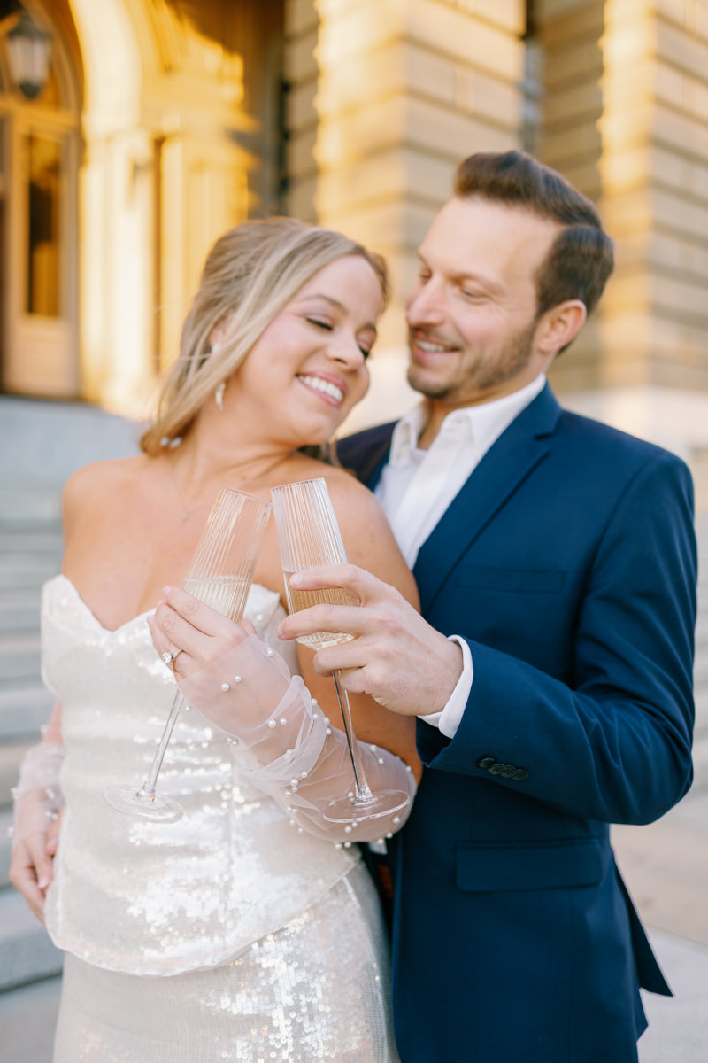Des Moines capitol wedding photos