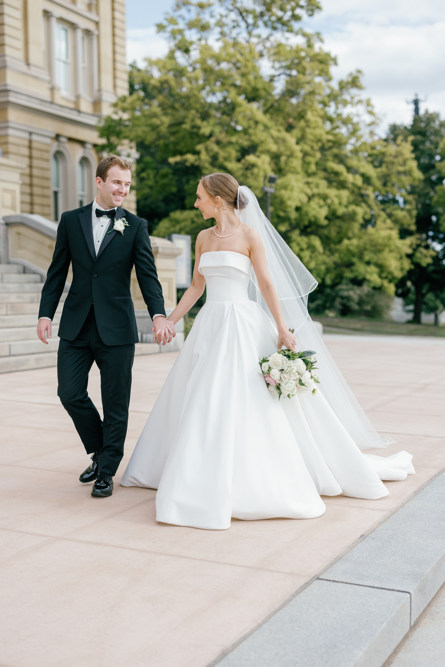 elegant timelesss wedding in Des Moines