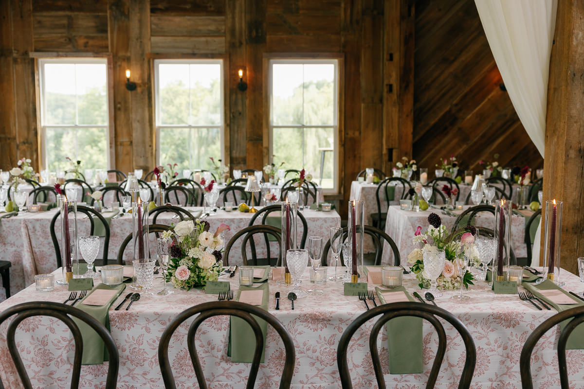 Wilson's cider house wedding reception in iowa city