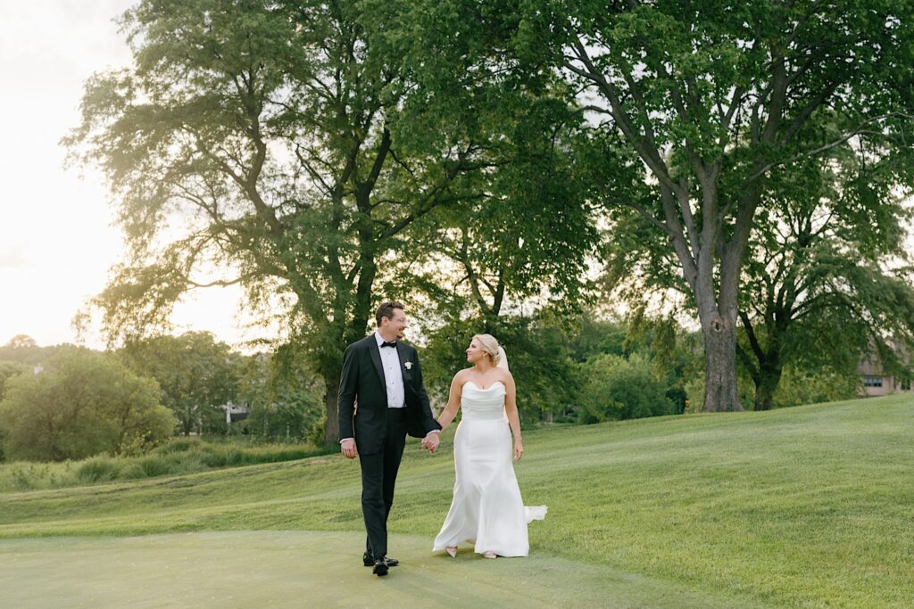 sunset photos at glen oaks country club