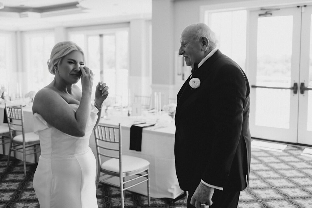 father daughter first look