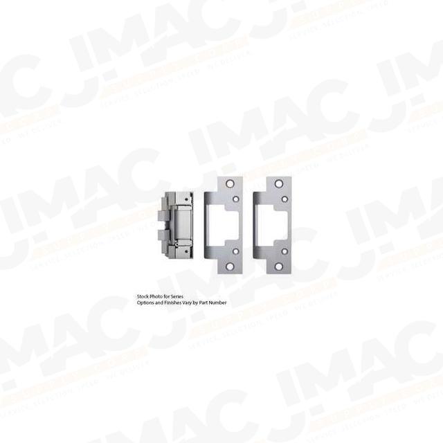 HES 8000C-630 Compact High Performance Electric Strike 801 801A Faceplates Satin Stainless Steel