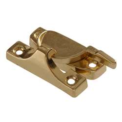 The Hillman Group The Hillman Group 852710 .080 x 1-1//16 in Solid Brass Large Eye Screw Eye 6-Pack