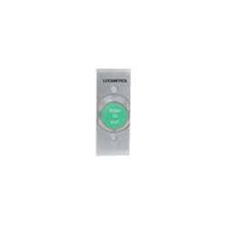 Schlage 621AL-NS Momentary Action Heavy Duty 1-1/4" Push Button Narrow Stile (Aluminum)