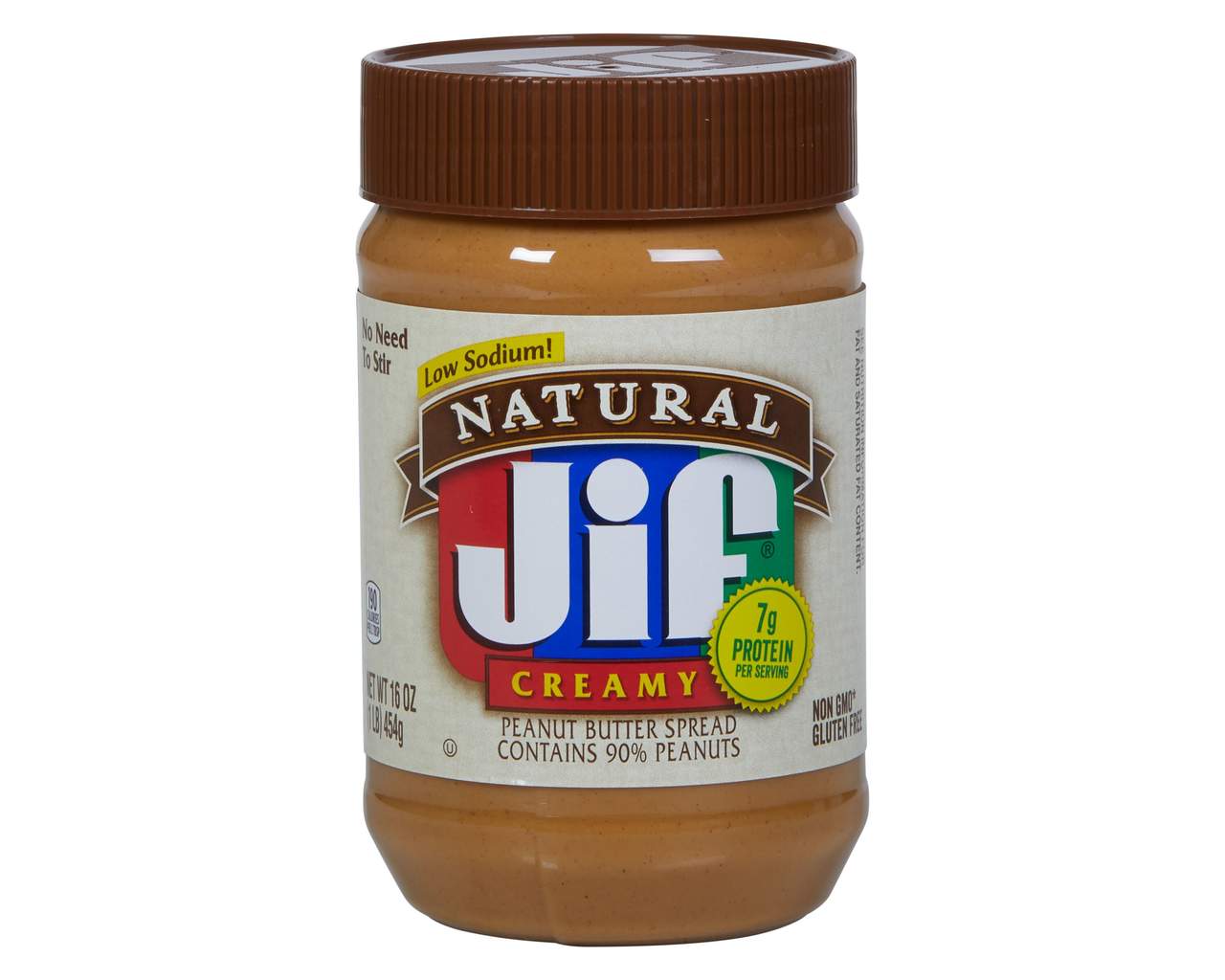 Natural Creamy Peanut Butter with No Salt Added