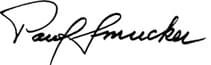 Paul J. Smucker Signature