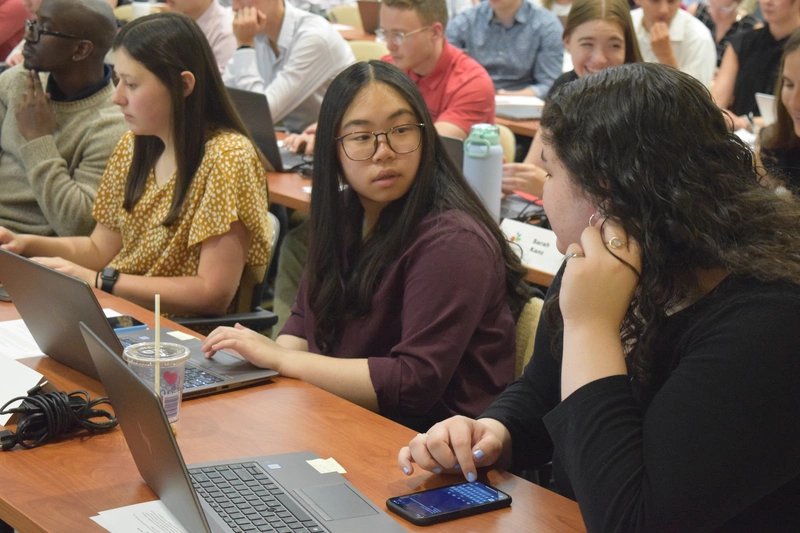 interns in conference room