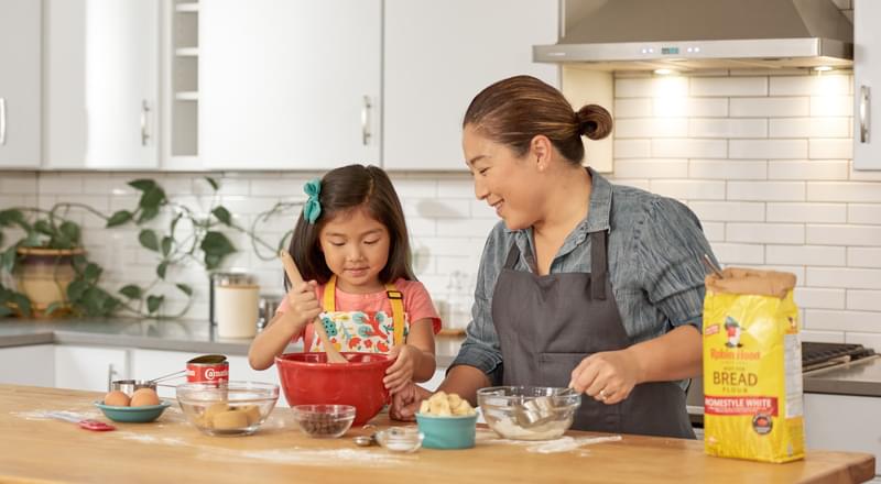 family baking