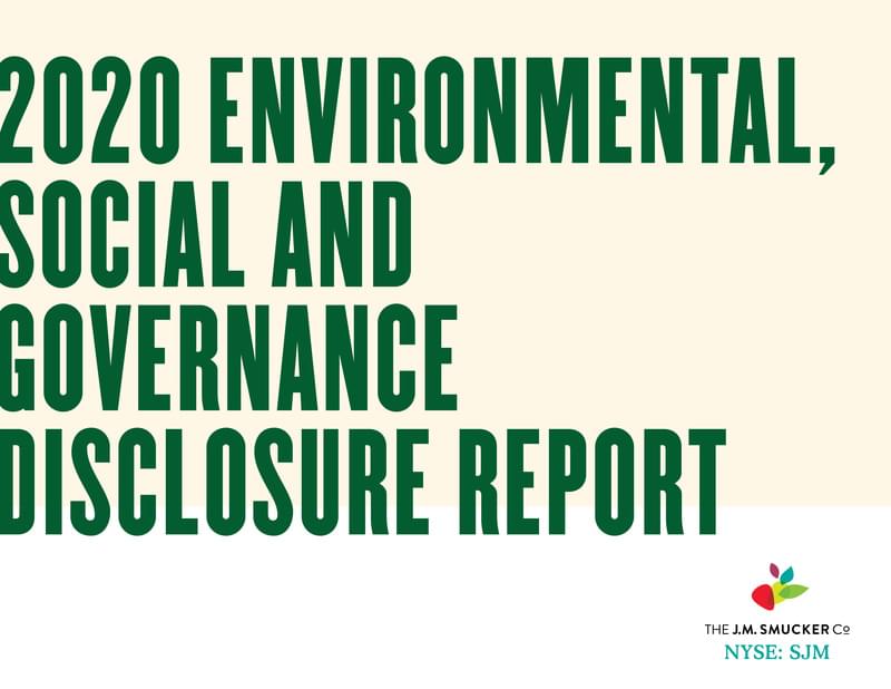 ESG Report cover