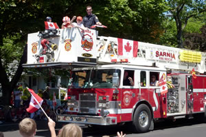 Canada Day parade