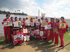 Symbolic Monarchs at Schools in Mexico