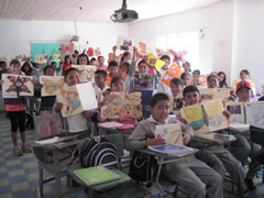 Symbolic Monarchs at Schools in Mexico