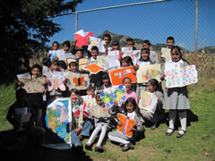 Symbolic Monarchs at Schools in Mexico