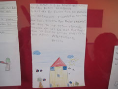 Students near Monarch butterfly sanctuaries in Mexico