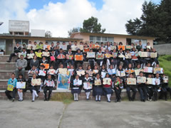 Symbolic Monarchs at Schools in Mexico