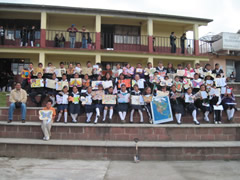 Symbolic Monarchs at Schools in Mexico